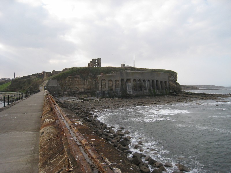 2011 UK England Newcastle  0195.jpg - A visit to Newcastle in the UK, April 2011. The first day was getting there, seeing downtown, shopping, "The Keep", the Grand Hotel, and the coast.